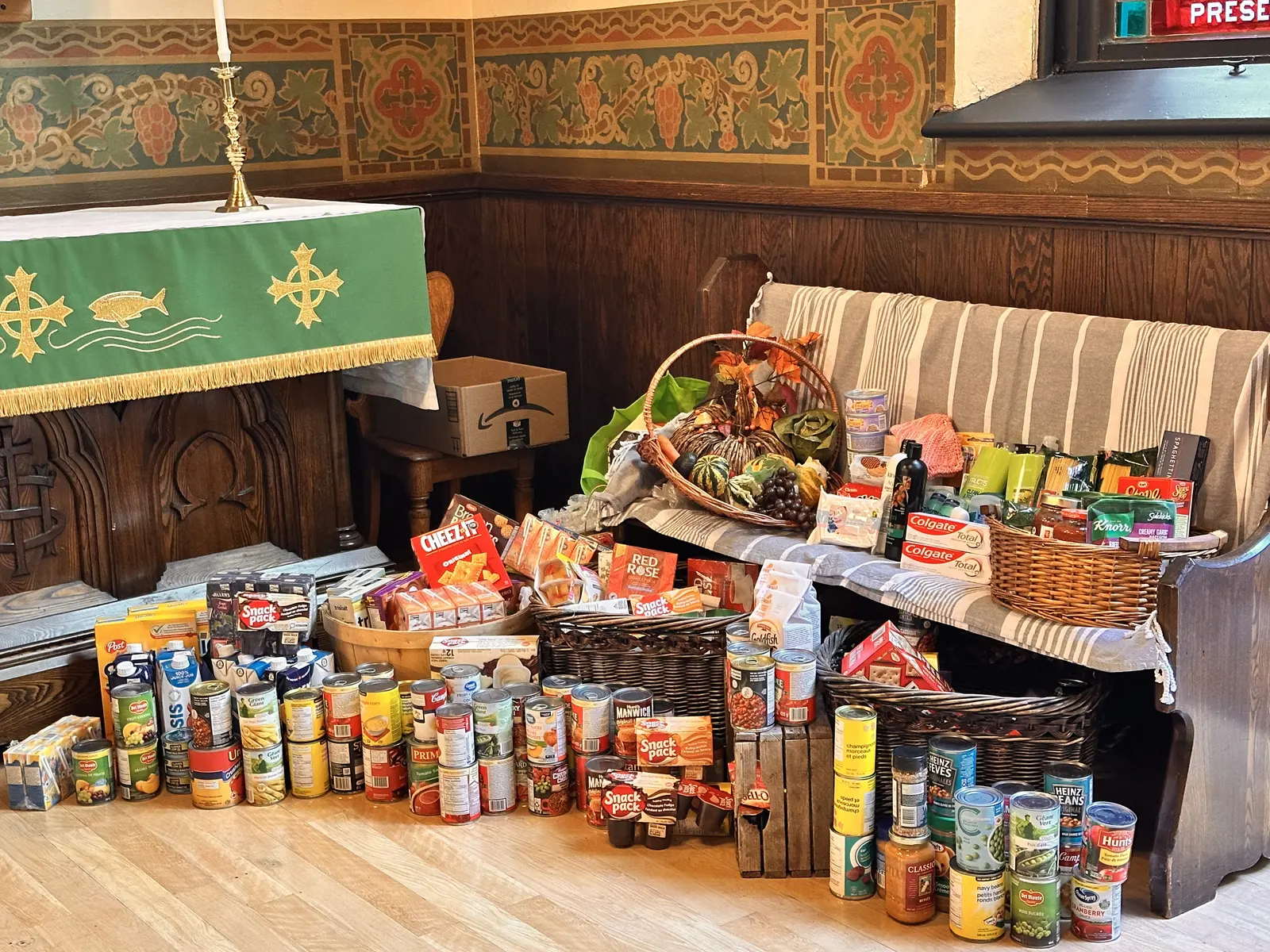 Outreach activity at the parish